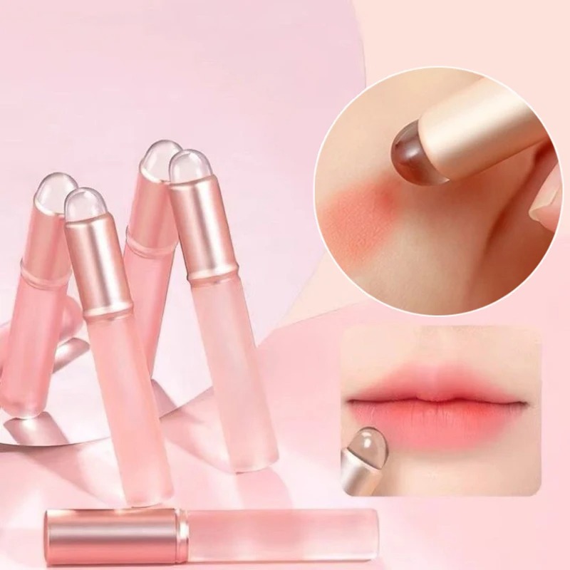 Nail Art Pink Soft - Jelly Pink Nail Art Silicone Brush