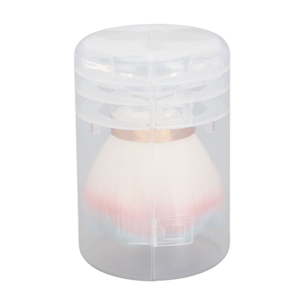 Nail Art Pink Soft - 2pcs Pink Soft Bristle Nail Dust