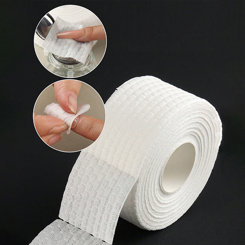 Nail Art Remove - 【500/1000Pcs Roll Lint Free Nail Art