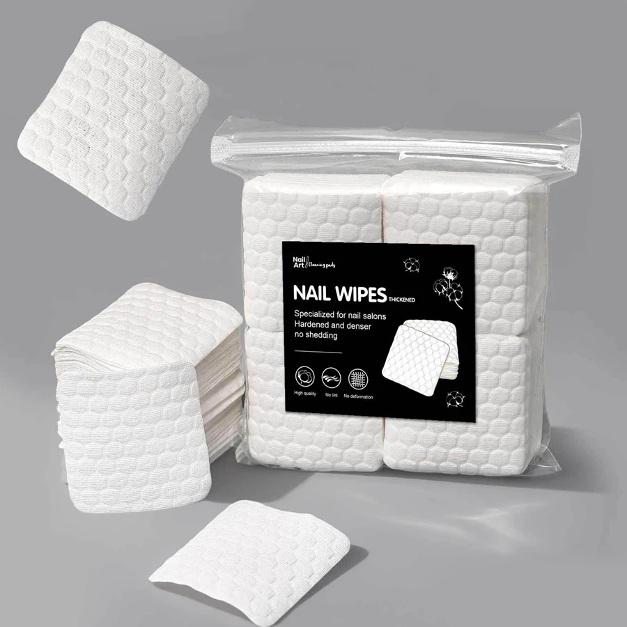 Nail Art Remove - 200Pcs Lint Free Nail Wipes Durable