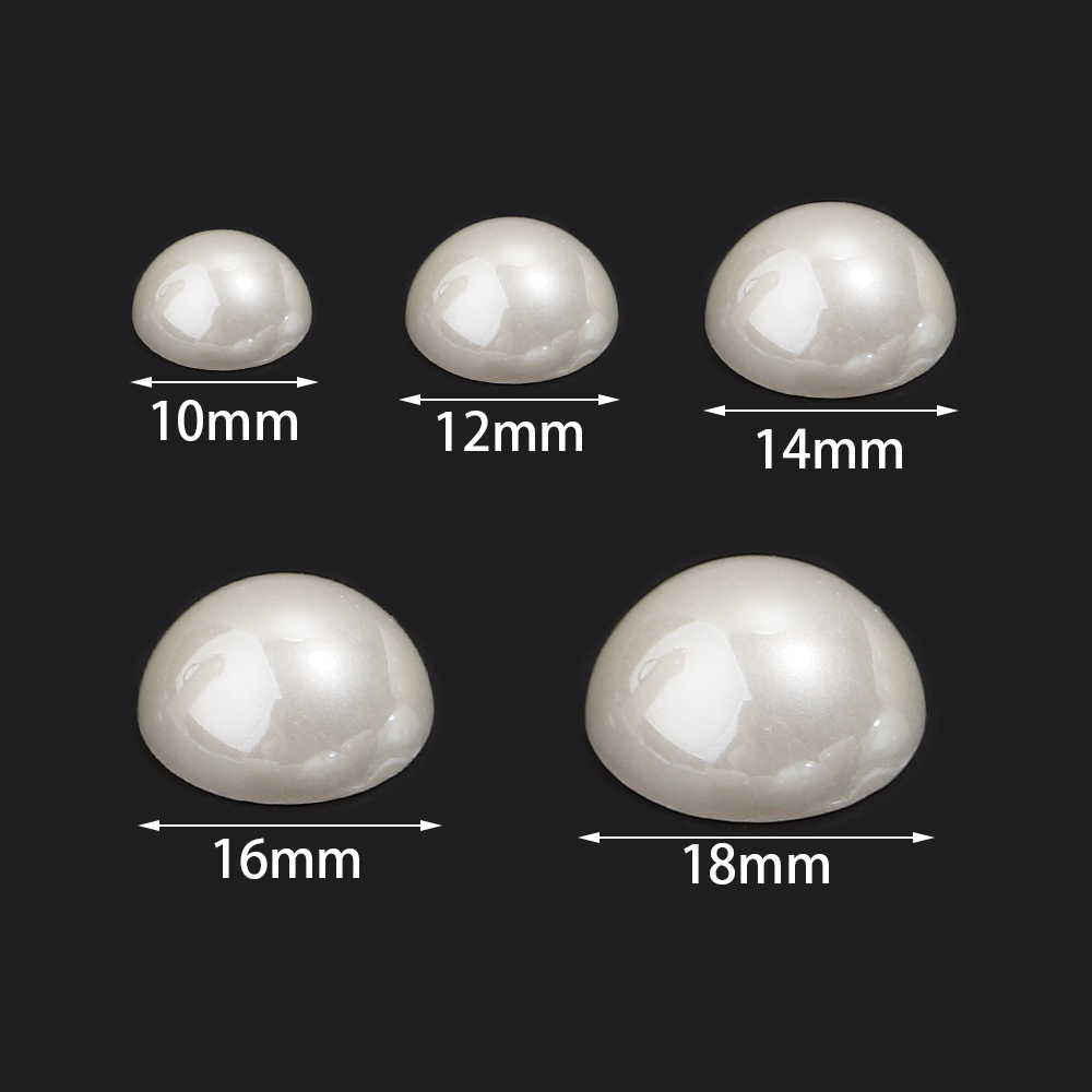 20-50pcs 10/12/14/16/18mm Beig - Nail Art Design 评论和价格