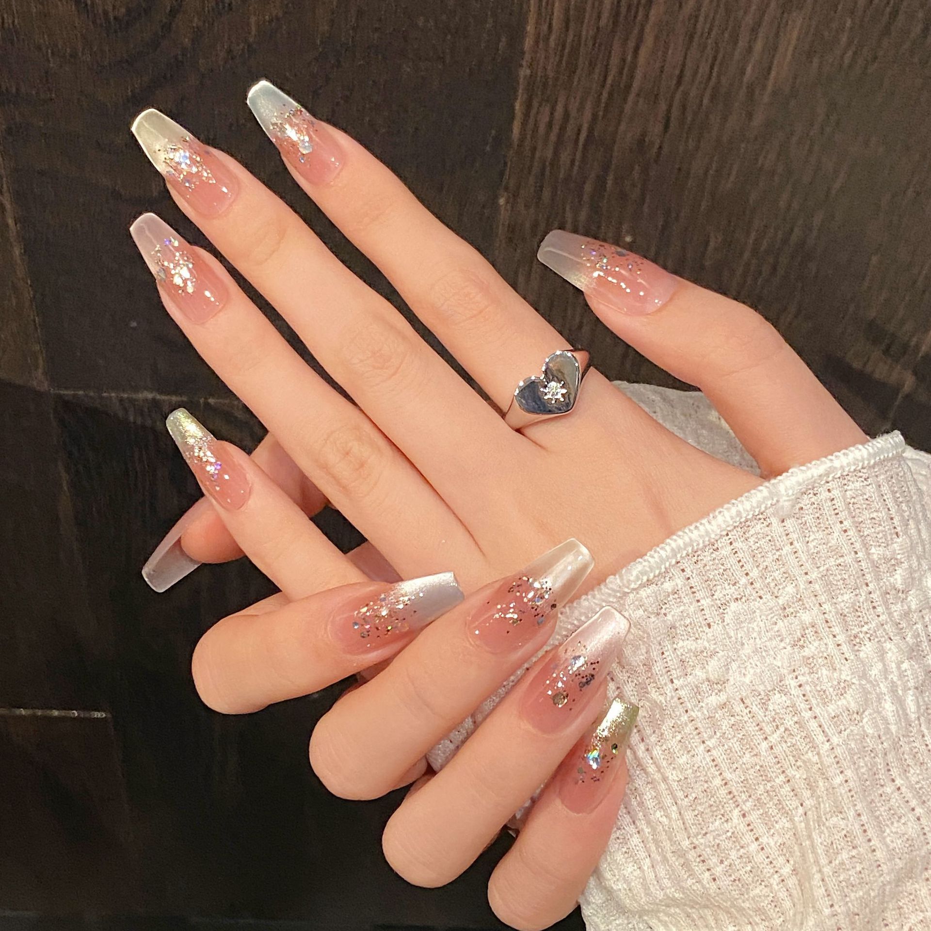 Handmade Press on Nails Rainbo - Nail Art Design 评论和价格
