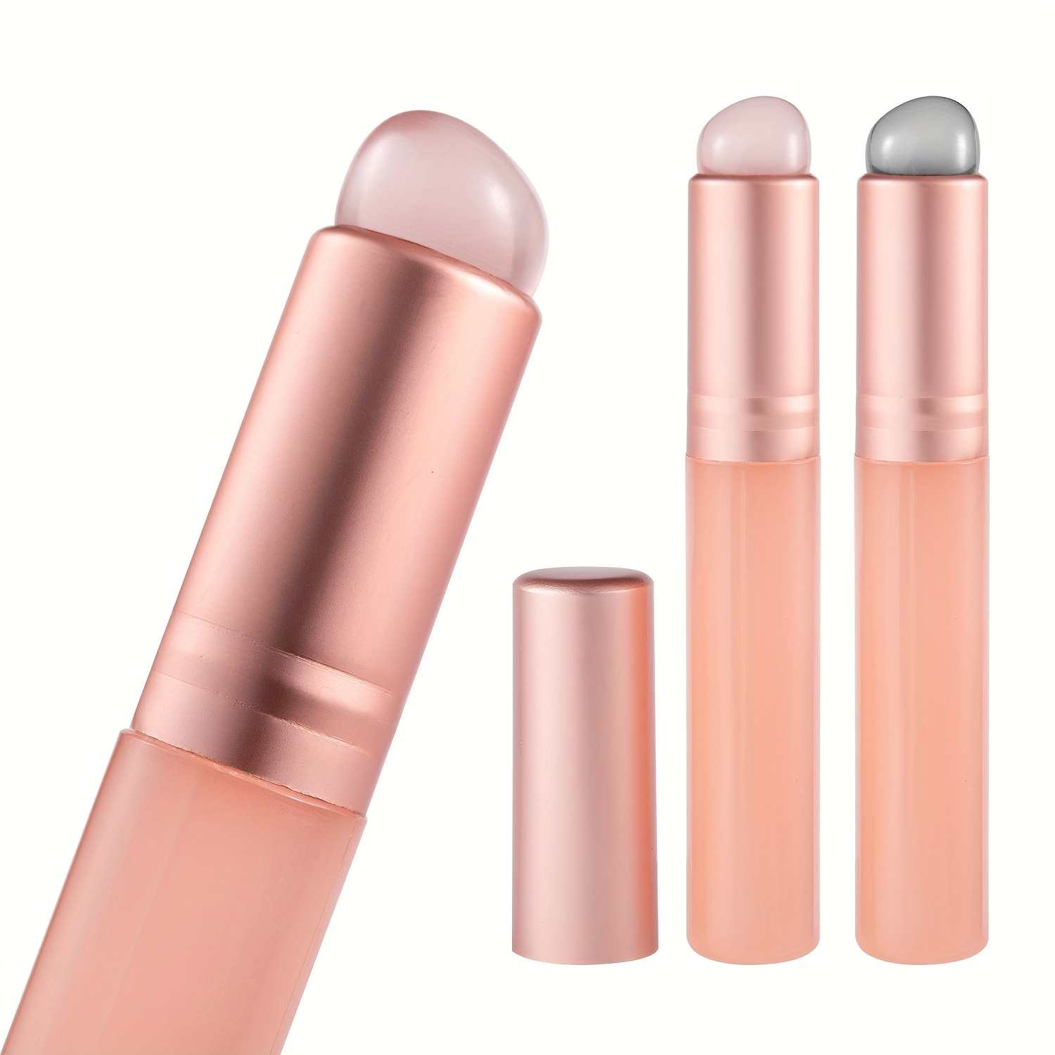 Jelly-Pink Silicone Nail Brush - Nail Art Pink Soft 评论和价格