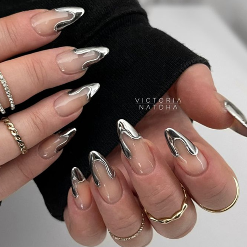 MTSSII 2/3Pcs Metallic Liner G - Nail Art Rose Gold 评论和价格