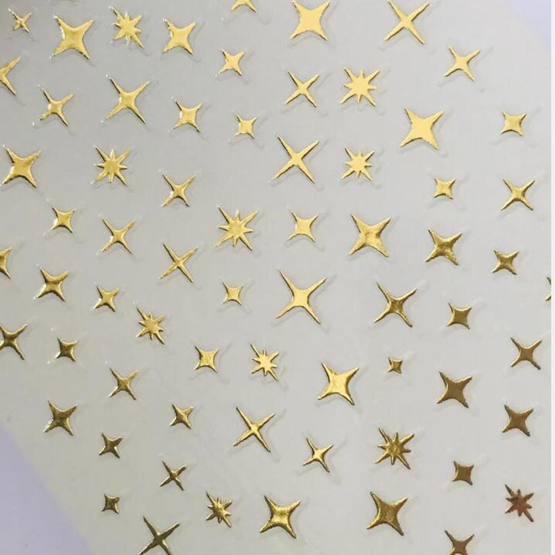 3D Laser Silver/Rose Gold Holl - Nail Art Rose Gold 评论和价格