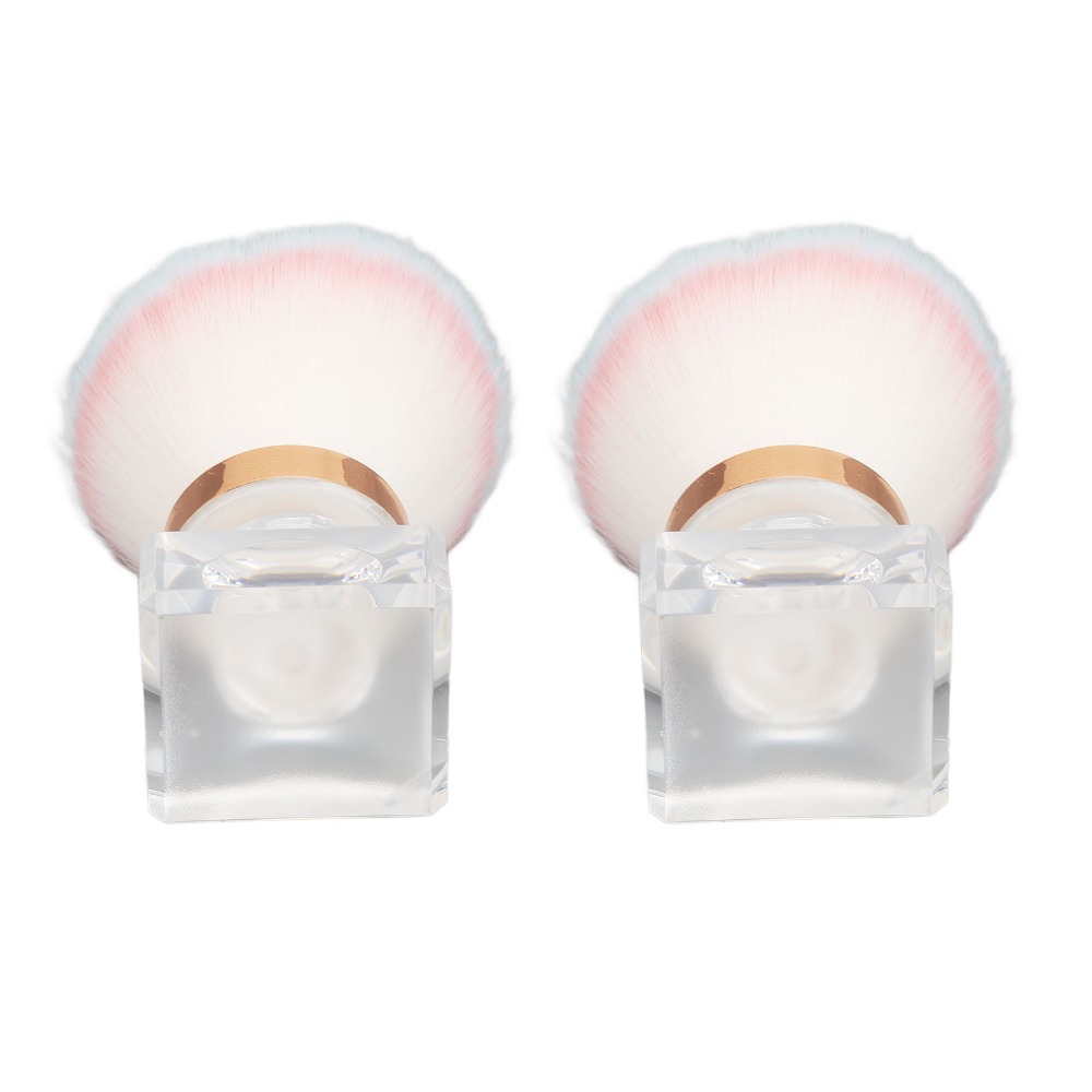 2pcs Pink Soft Bristle Nail Du - Nail Art Pink Soft 评论和价格