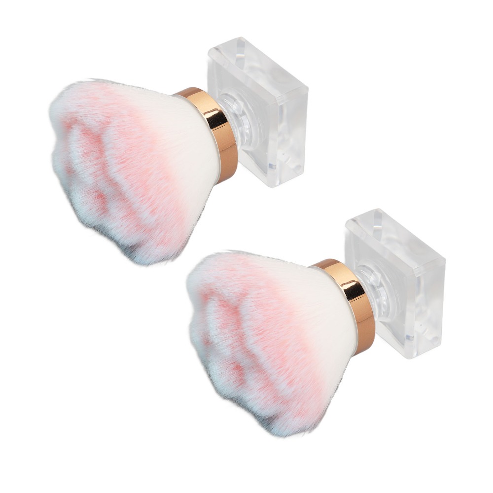 2pcs Pink Soft Bristle Nail Du - Nail Art Pink Soft 评论和价格