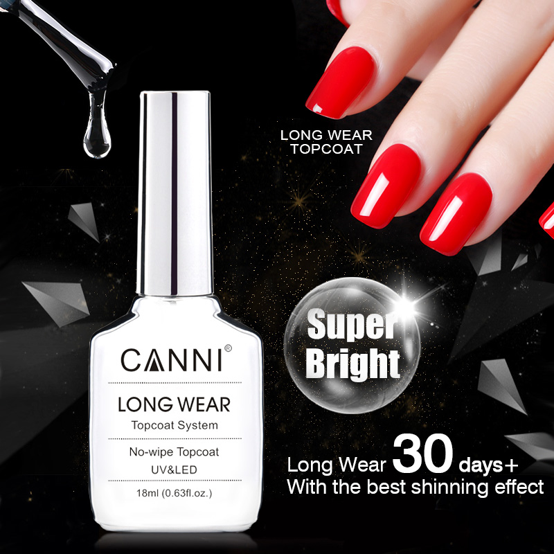 Canni 18ml Diamond Nowipe Top  - Peel Off Base Coat 评论和价格