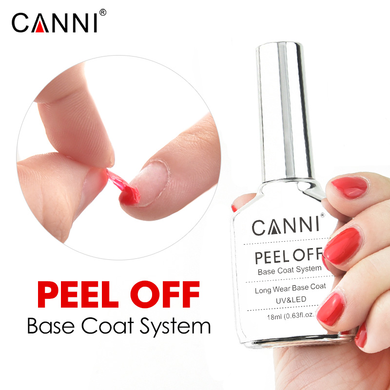 Canni 18ml Diamond Nowipe Top  - Peel Off Base Coat 评论和价格