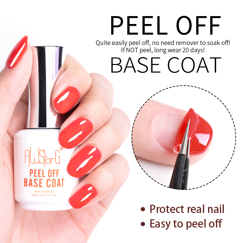 AWStorG 15ML Peel Off Base Coa - Peel Off Base Coat 评论和价格