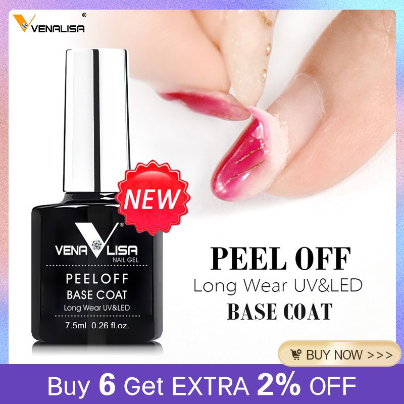 VENALISA TPO FREE Easy Peel Of - Peel Off Base Coat 评论和价格