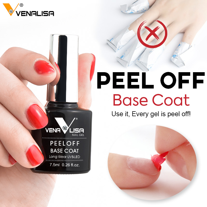VENALISA TPO FREE Easy Peel Of - Peel Off Base Coat 评论和价格