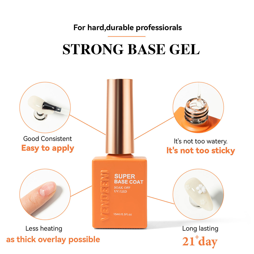 Vendeeni TPO HEMA FREE Super B - Peel Off Base Coat 评论和价格