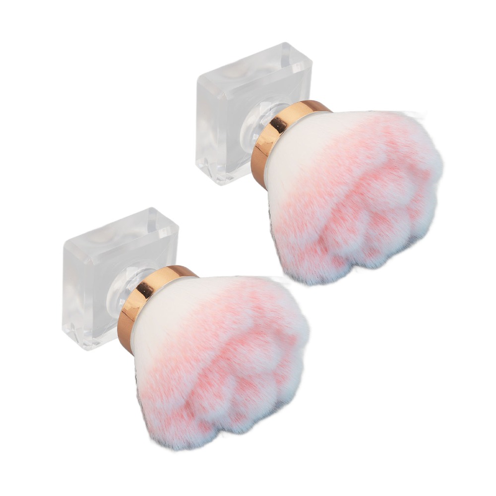 2pcs Pink Soft Bristle Nail Du - Nail Art Pink Soft 评论和价格