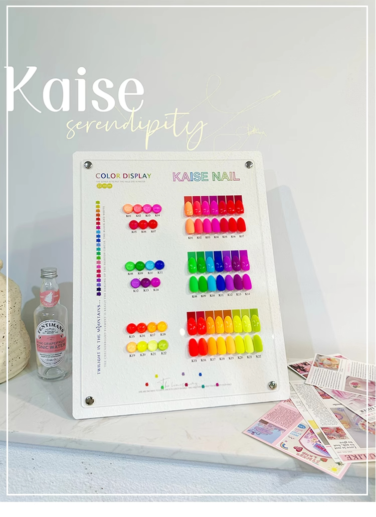 KAISE 22 colors Multicolor Nai - Nail Art Gel 评论和价格