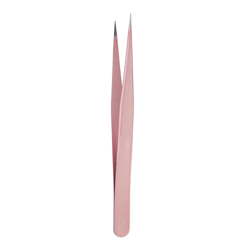 1Pc Straight Tweezer in Champa - Nail Art Rose Gold 评论和价格