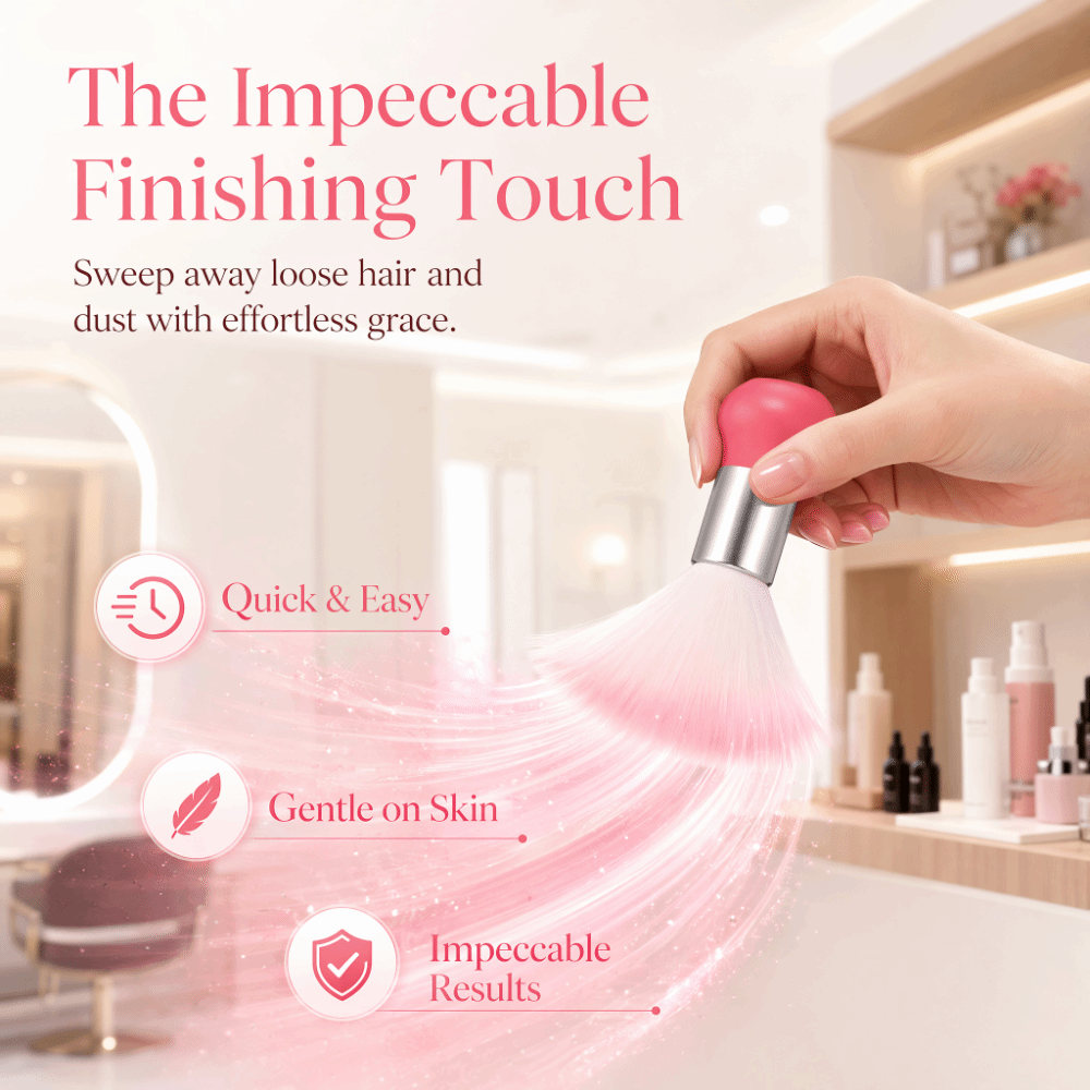 Soft Neck Duster Brush Pink Co - Nail Art Pink Soft 评论和价格