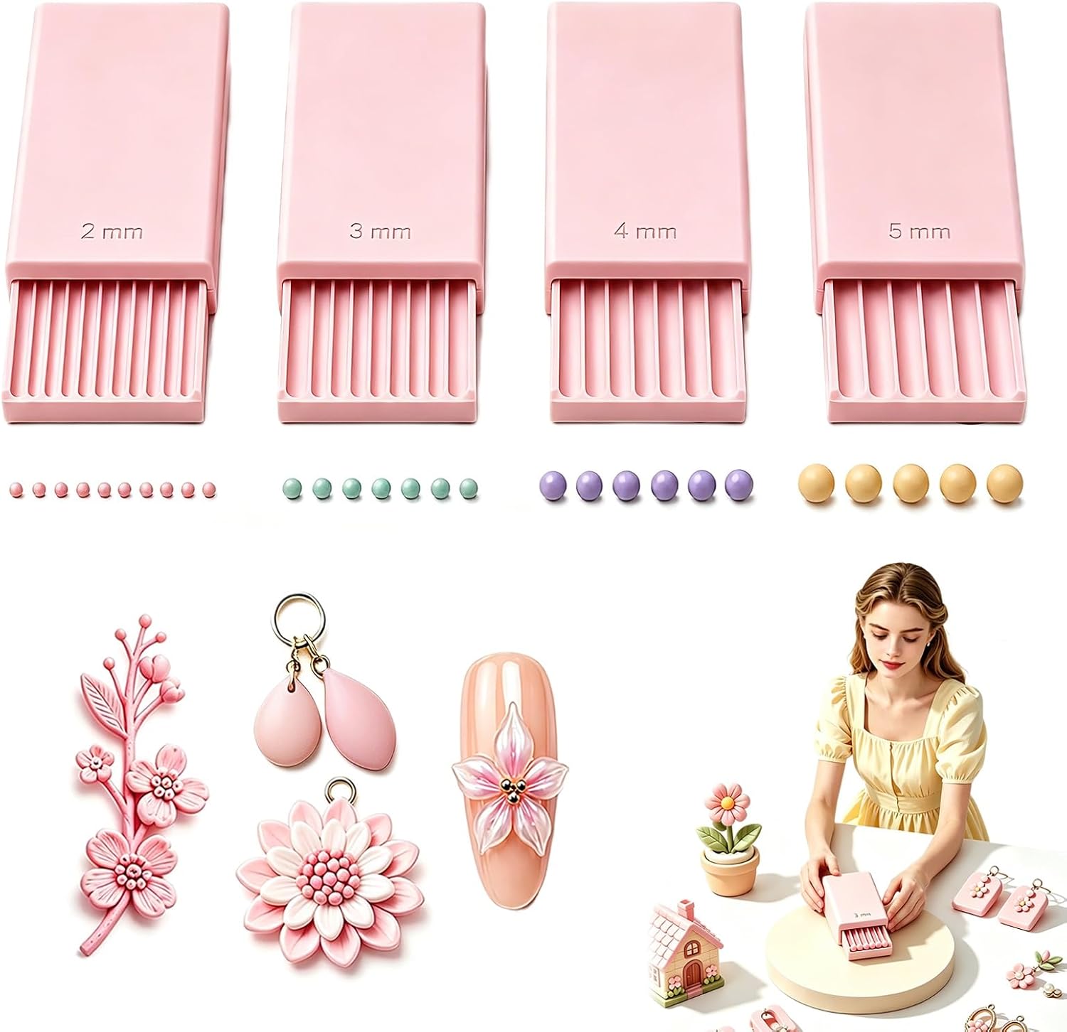 3D Print Clay Gel Ball Maker T - Nail Art Design 评论和价格