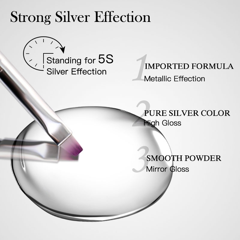 8ml Metal Painting Gel Nail Po - Nail Art Rose Gold 评论和价格