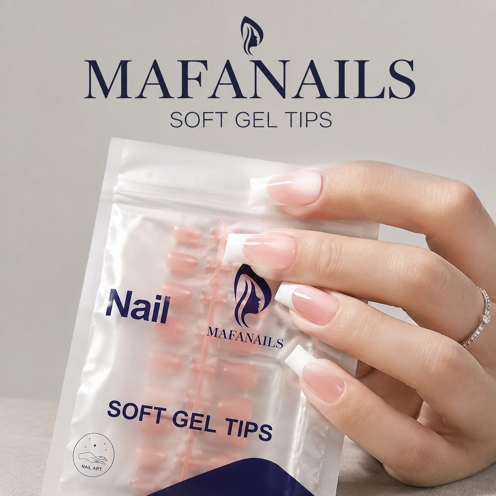 120Pcs Flexible Soft Gel Duck  - Nail Art Pink Soft 评论和价格