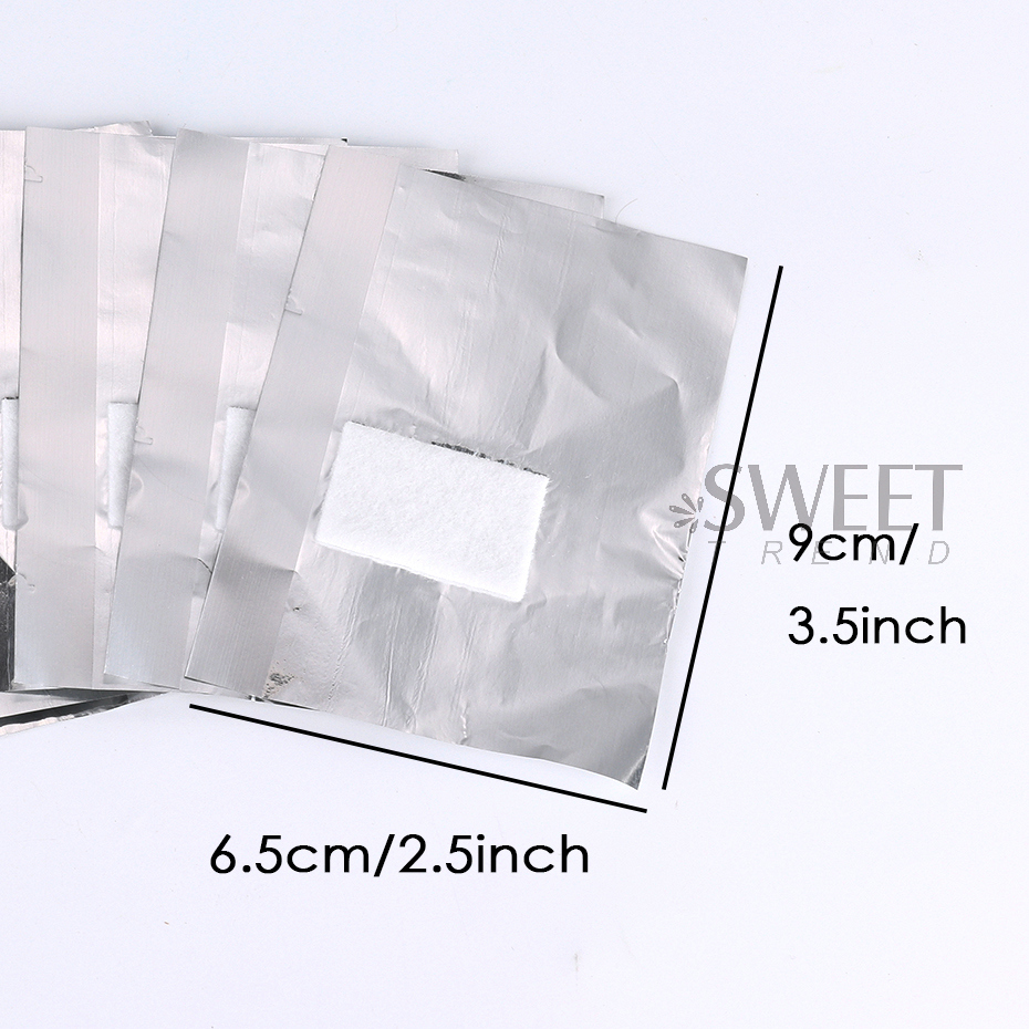 50/100pcs Immersion Remover Al - Nail Art Remove 评论和价格