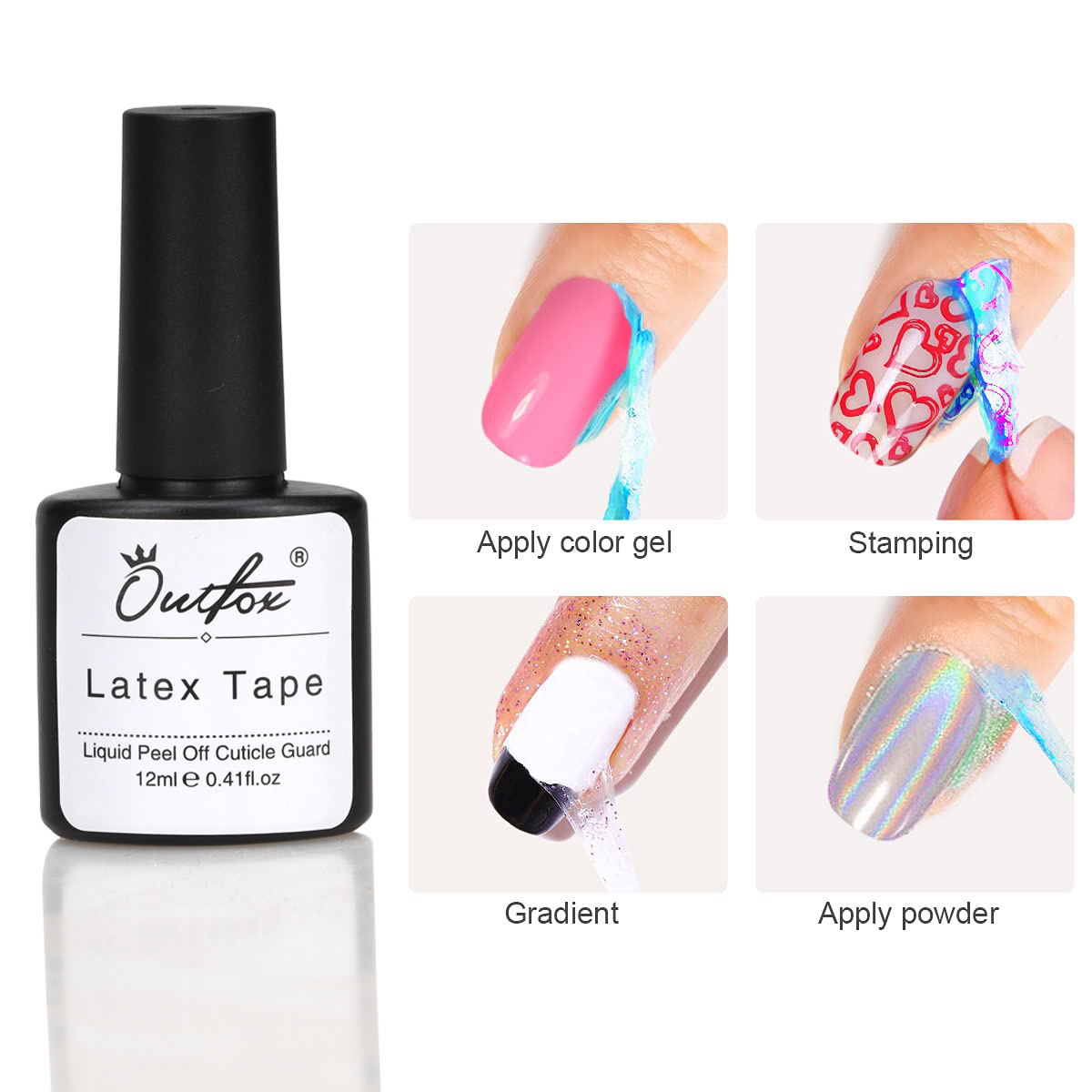 12ML Nail Peel Off Liquid Anti - Peel Off Base Coat 评论和价格