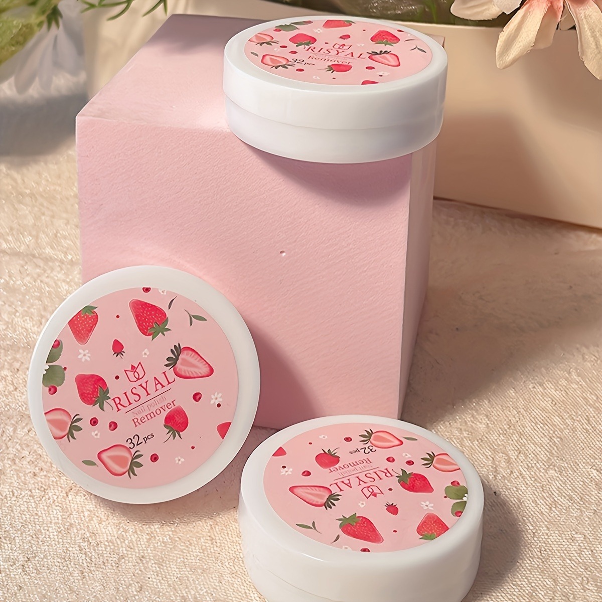 32pcs/Box Strawberry Nail Poli - Nail Art Remove 评论和价格