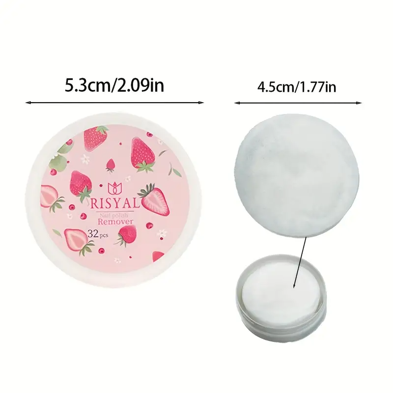 32pcs/Box Strawberry Nail Poli - Nail Art Remove 评论和价格