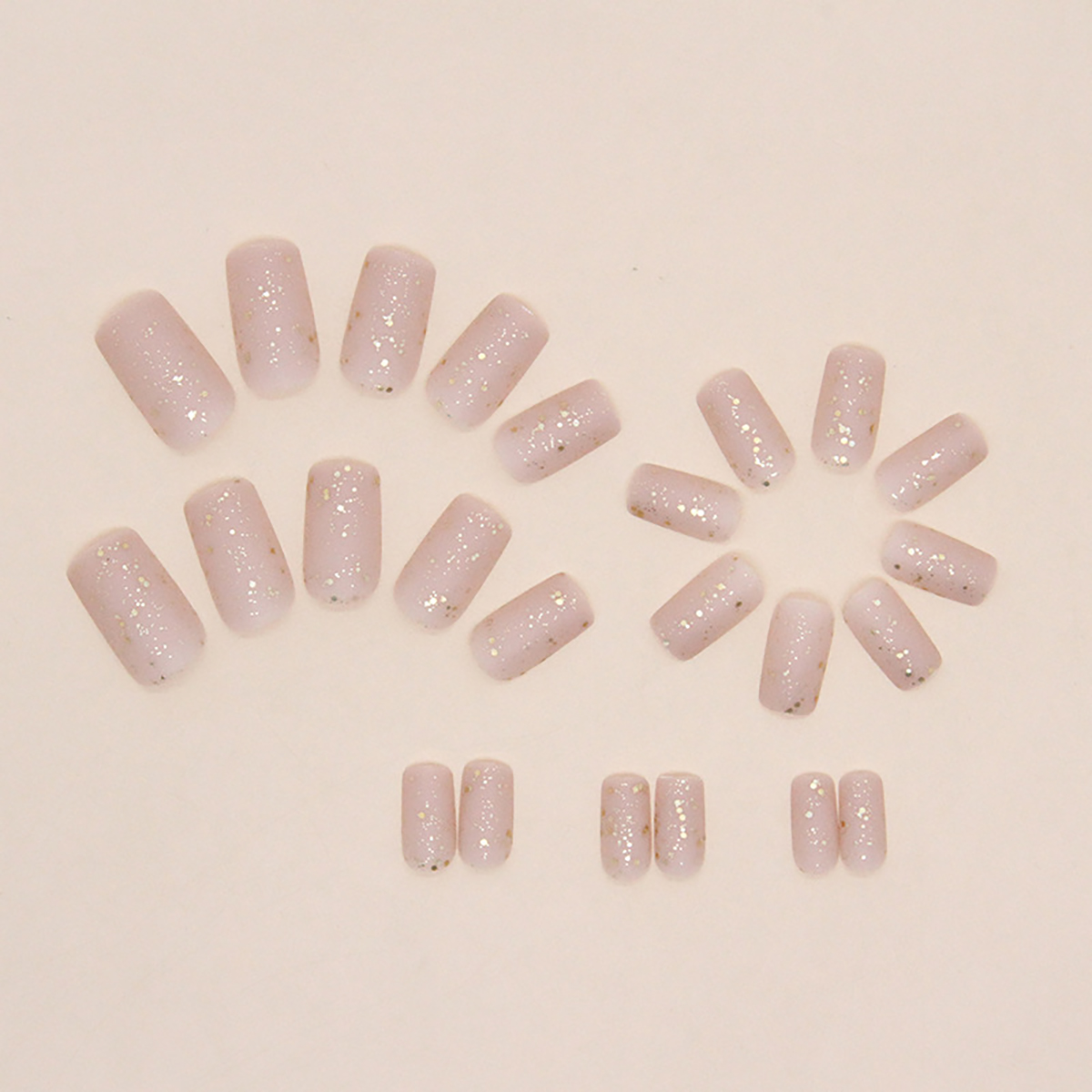 24 pieces of medium square fro - Nail Art Design 评论和价格